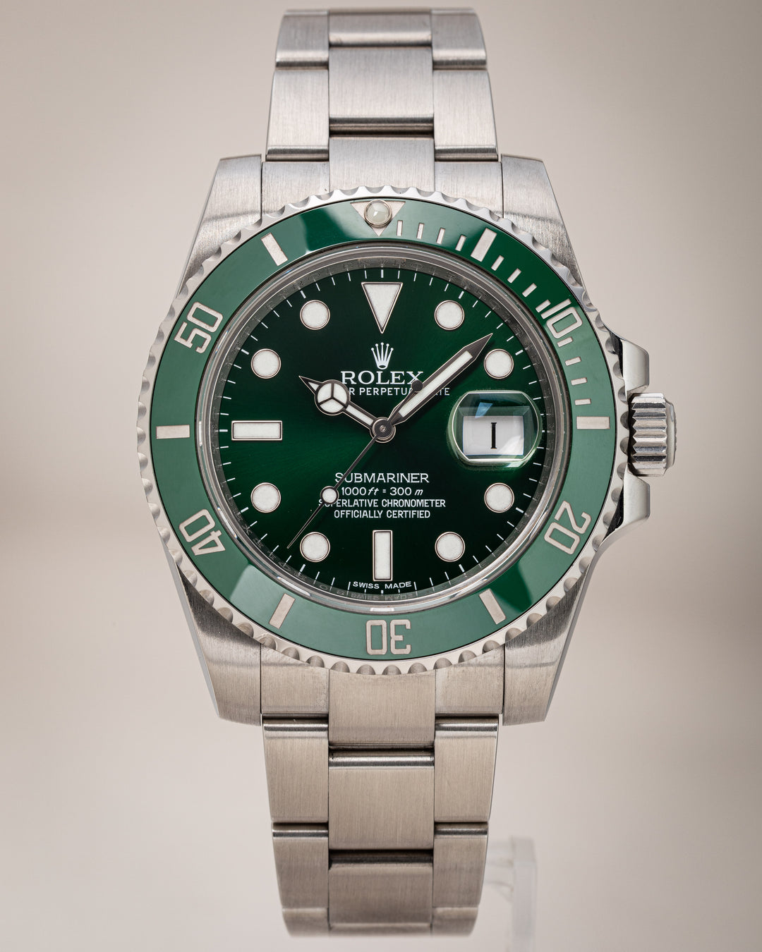 Rolex Stainless Steel Submariner Date (116610LV)