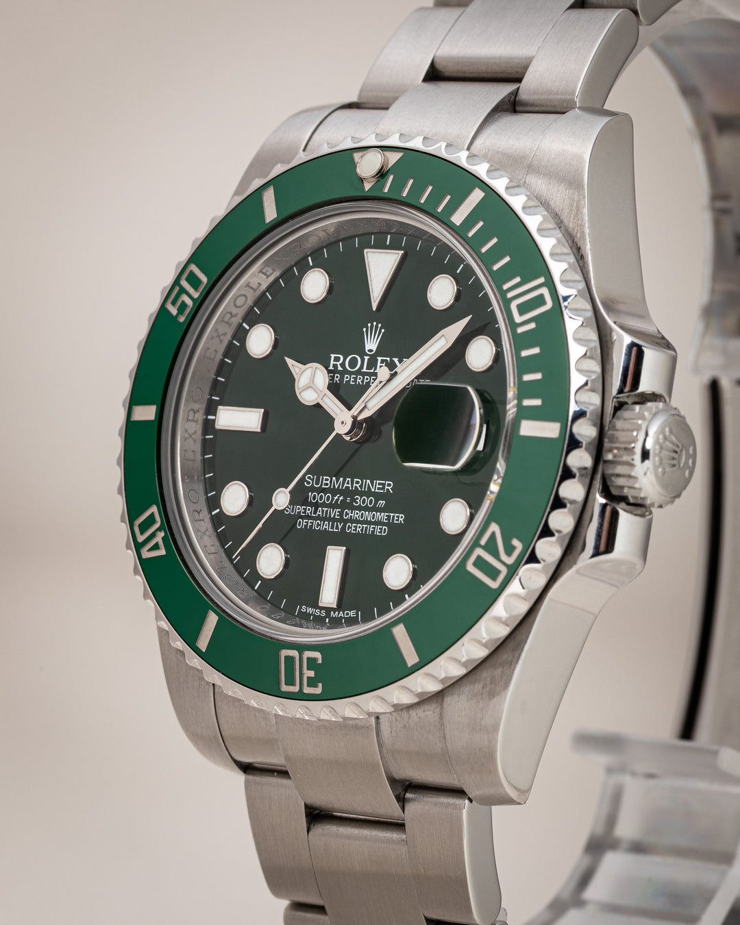 Rolex Stainless Steel Submariner Date (116610LV)