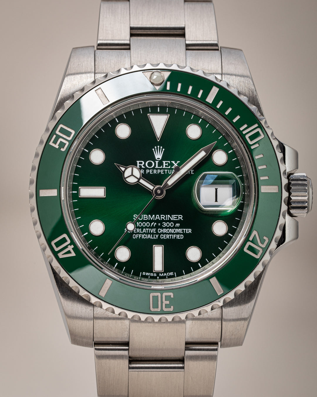 Rolex Stainless Steel Submariner Date (116610LV)