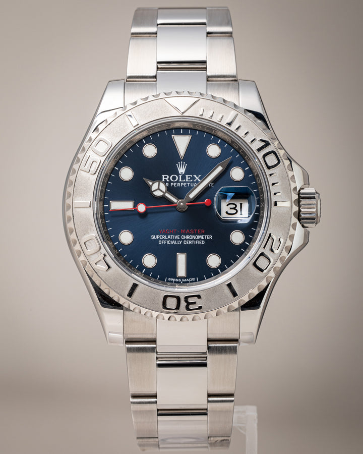 Rolex Stainless Steel and Platinum Yacht-Master (116622)