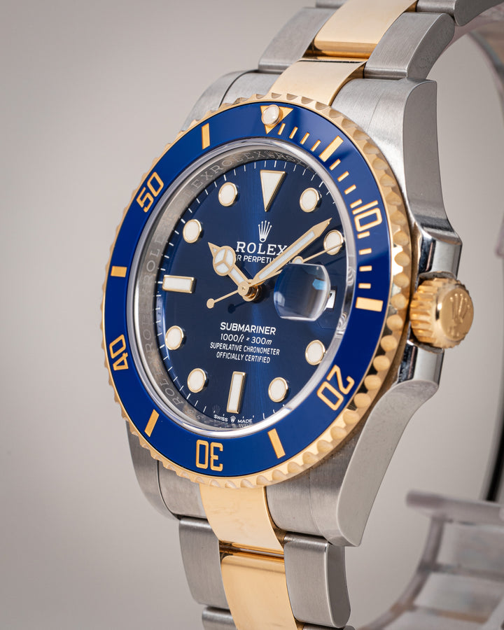 Rolex Stainless Steel and 18k Yellow Gold Submariner Date (126613LB)