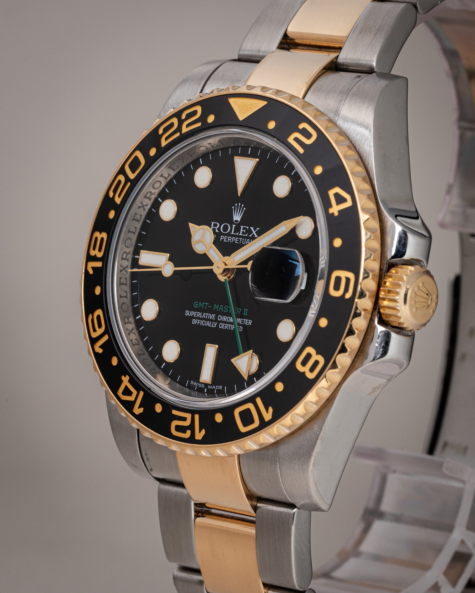 Gold 116713ln Price Rolex GMT-Master II 116713LN Gents Watch