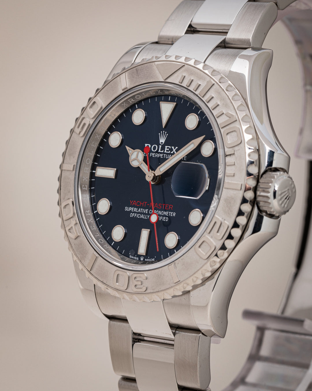 Rolex Stainless Steel and Platinum Yacht-Master (126622)