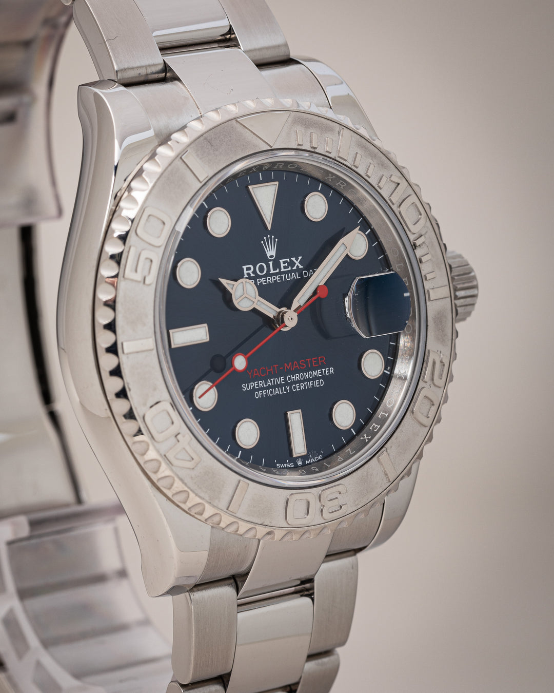 Rolex Stainless Steel and Platinum Yacht-Master (126622)