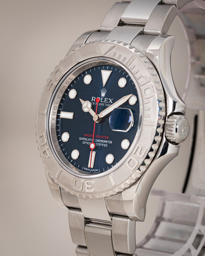 Rolex Stainless Steel and Platinum Yacht-Master (116622)