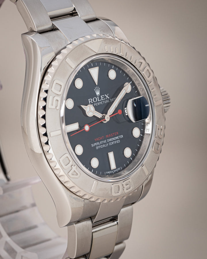 Rolex Stainless Steel and Platinum Yacht-Master (116622)