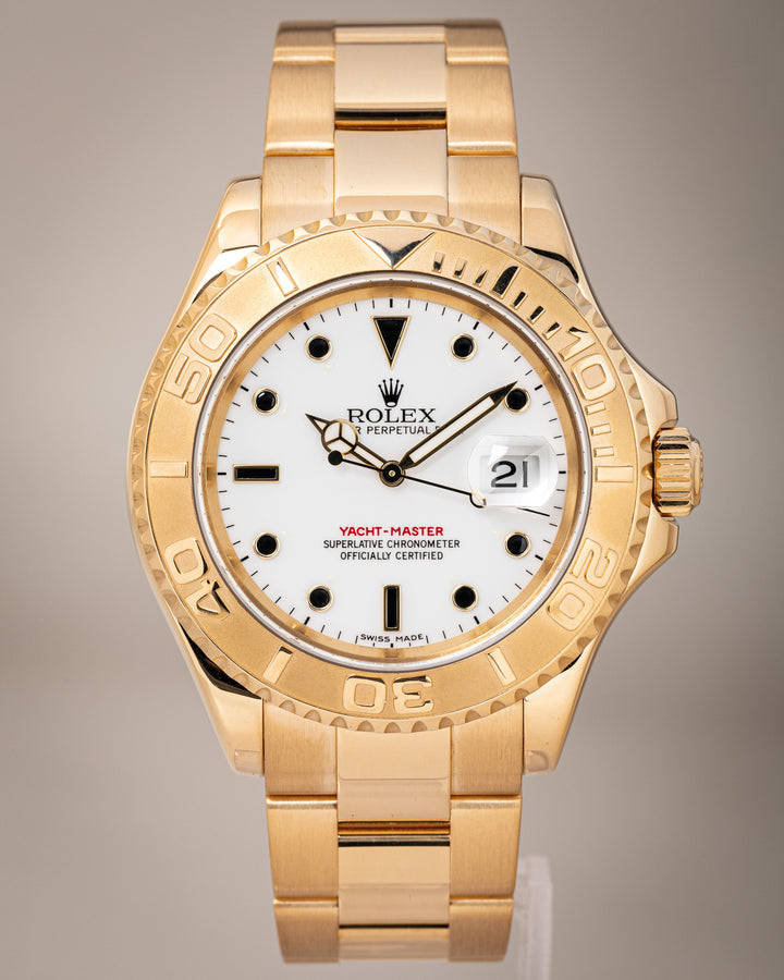 Rolex 18k Yellow Gold Yacht-Master (16628)