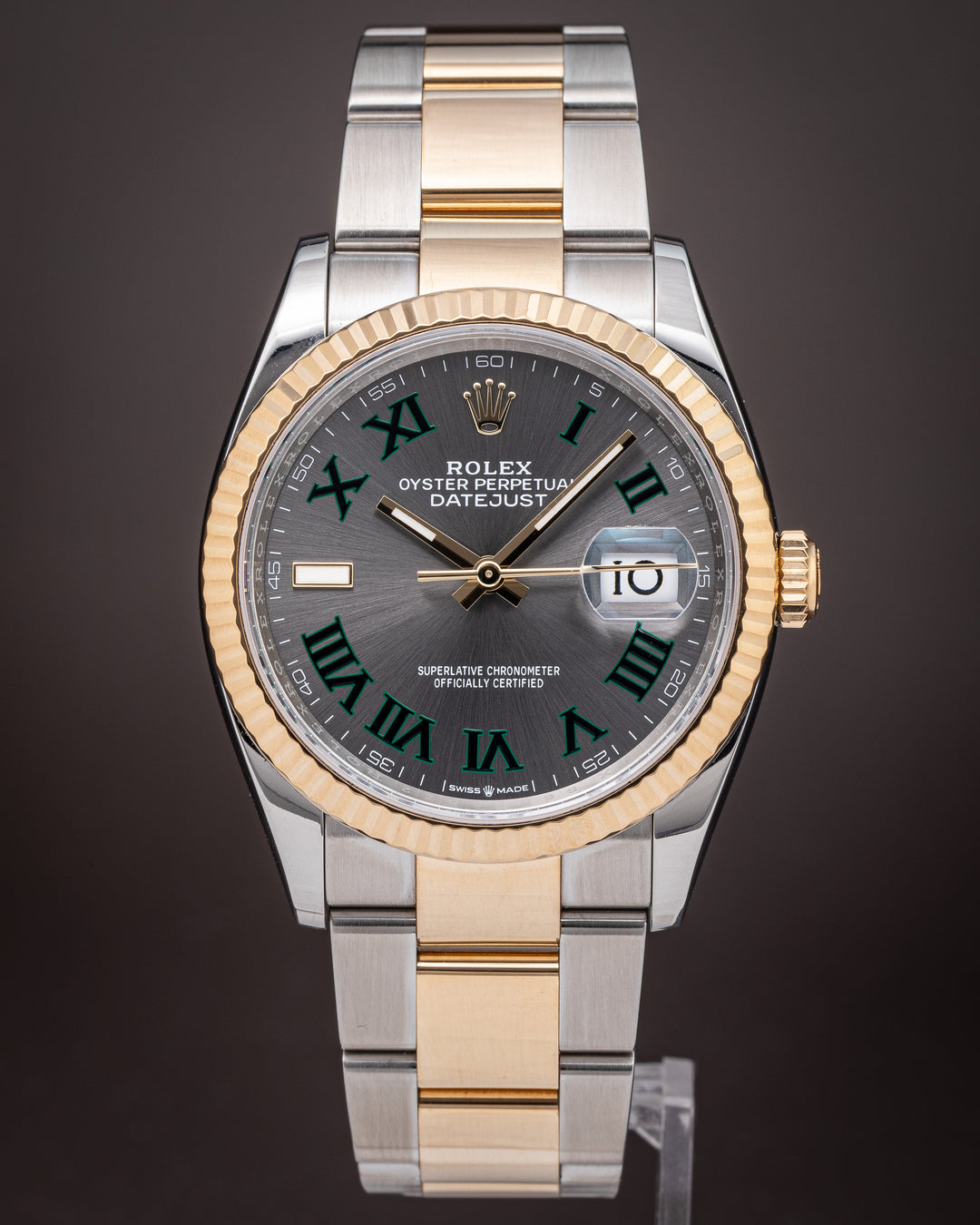 Rolex Stainless Steel and 18k Yellow Gold Datejust 36 (126233)