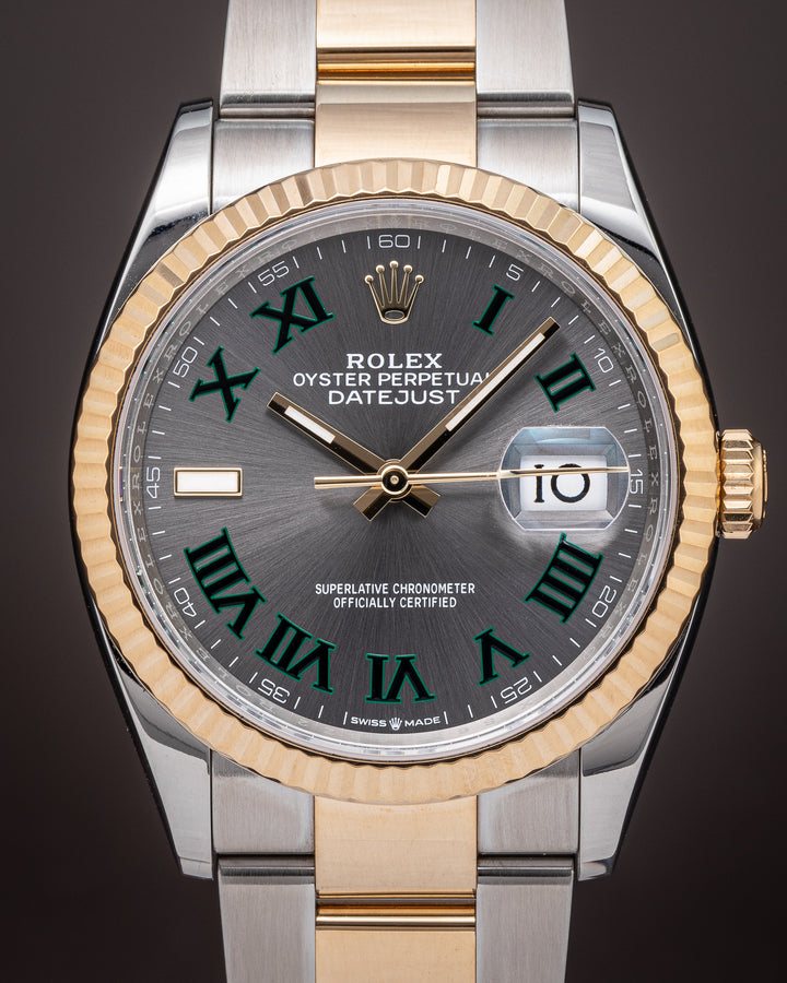Rolex Stainless Steel and 18k Yellow Gold Datejust 36 (126233)