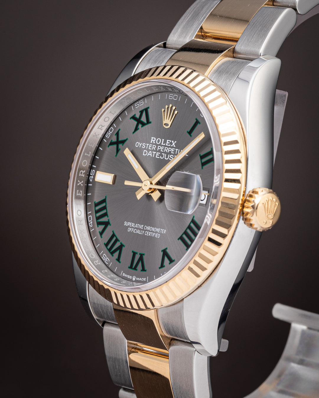 Rolex Stainless Steel and 18k Yellow Gold Datejust 36 (126233)