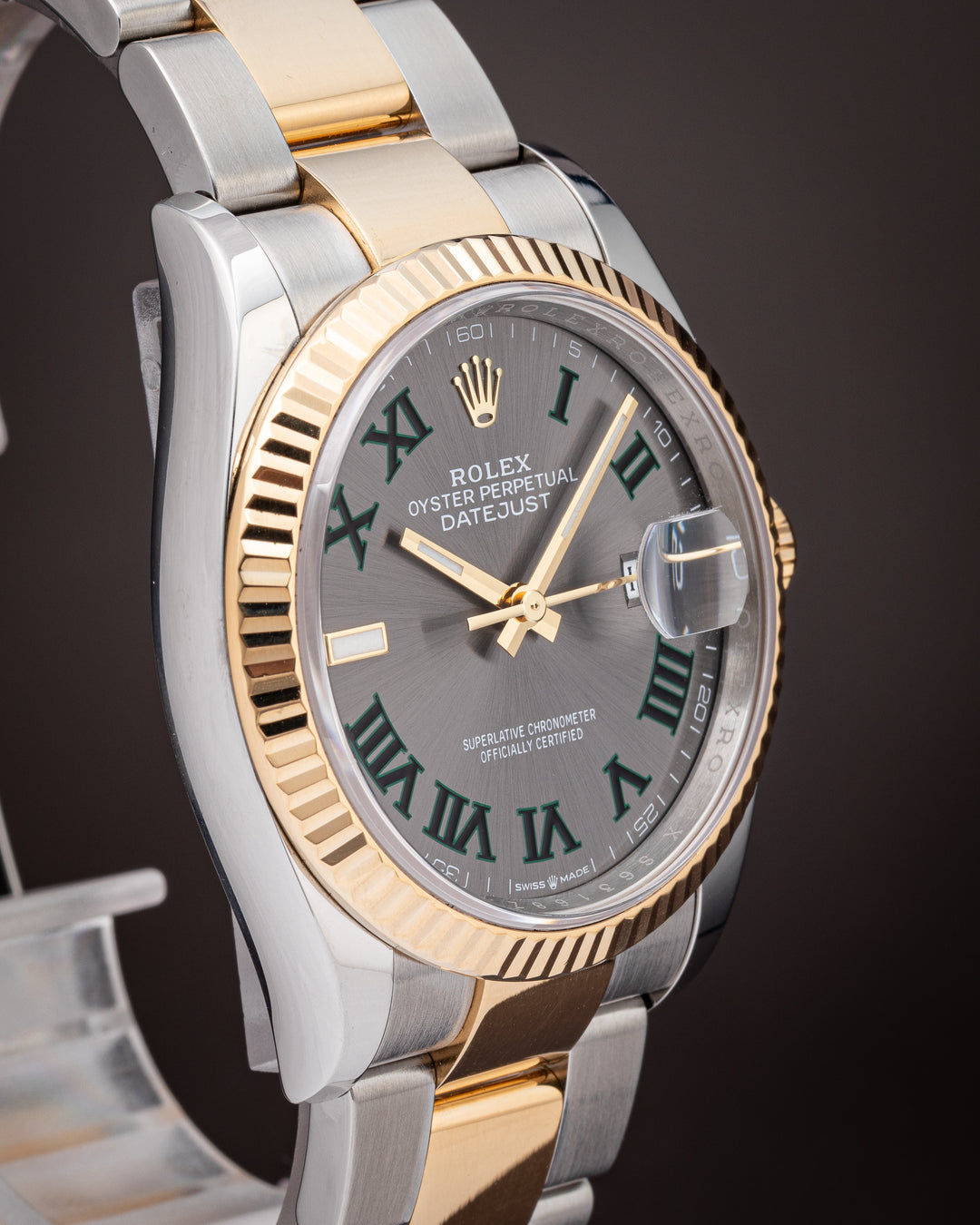 Rolex Stainless Steel and 18k Yellow Gold Datejust 36 (126233)