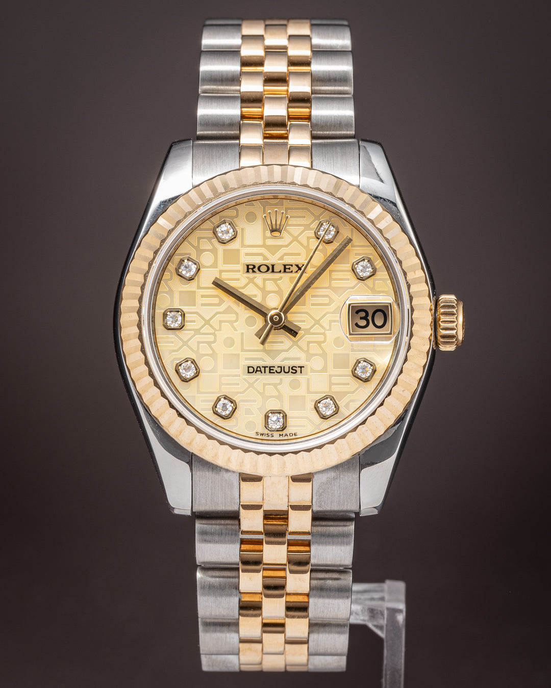 Rolex Stainless Steel and 18k Yellow Gold Women's Datejust (178273)