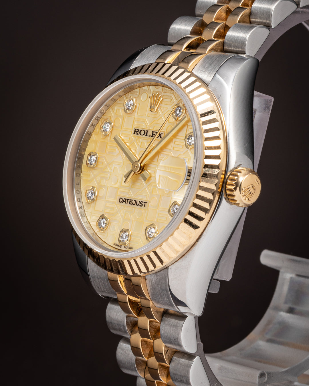 Rolex Stainless Steel and 18k Yellow Gold Women's Datejust (178273)