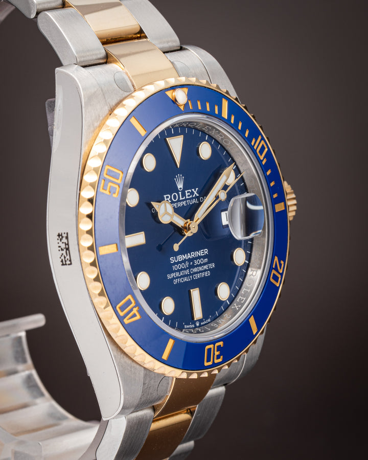 Rolex Stainless Steel and 18k Yellow Gold Submariner Date (126613LB)