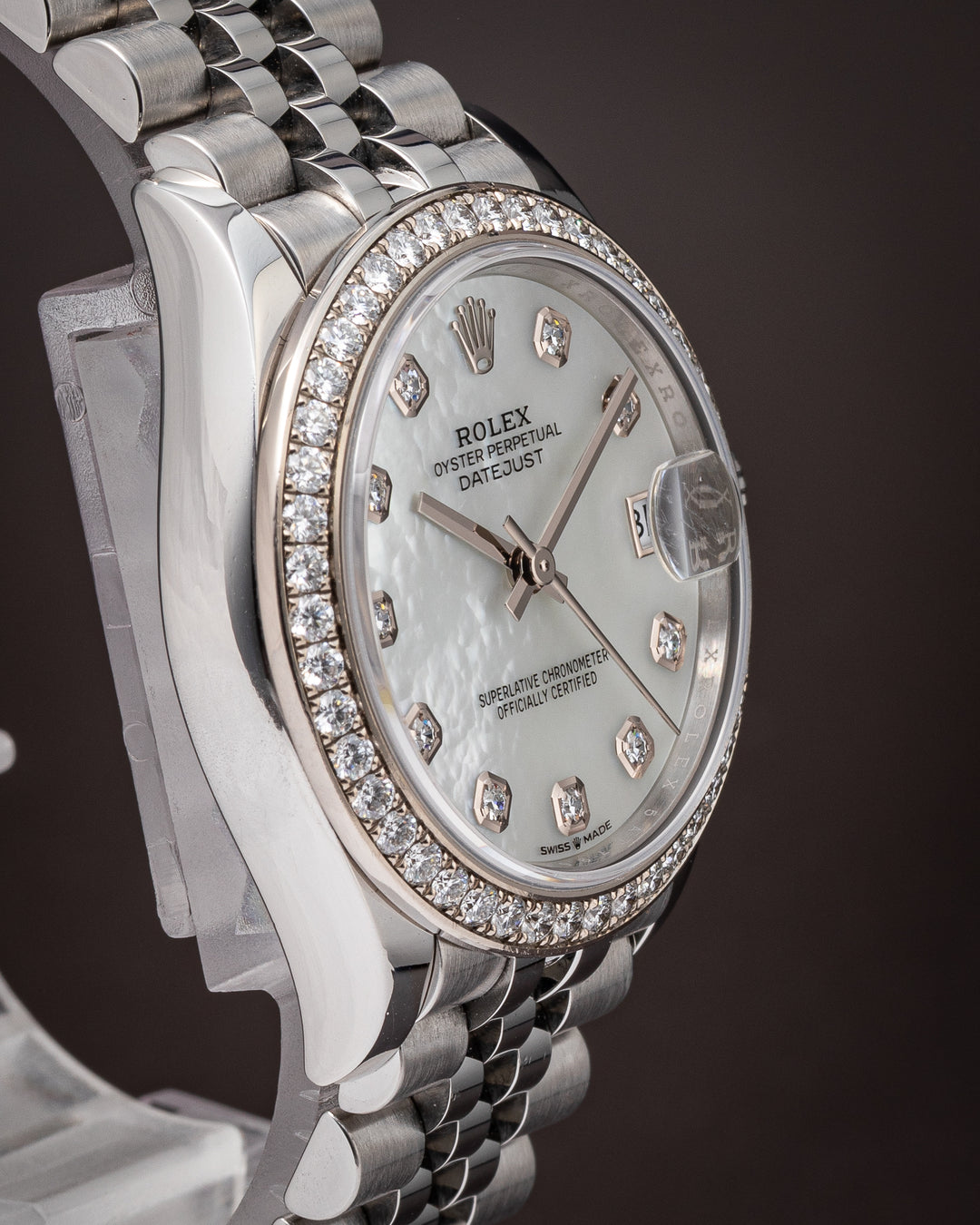 Rolex Stainless Steel Women's Datejust (278384RBR)