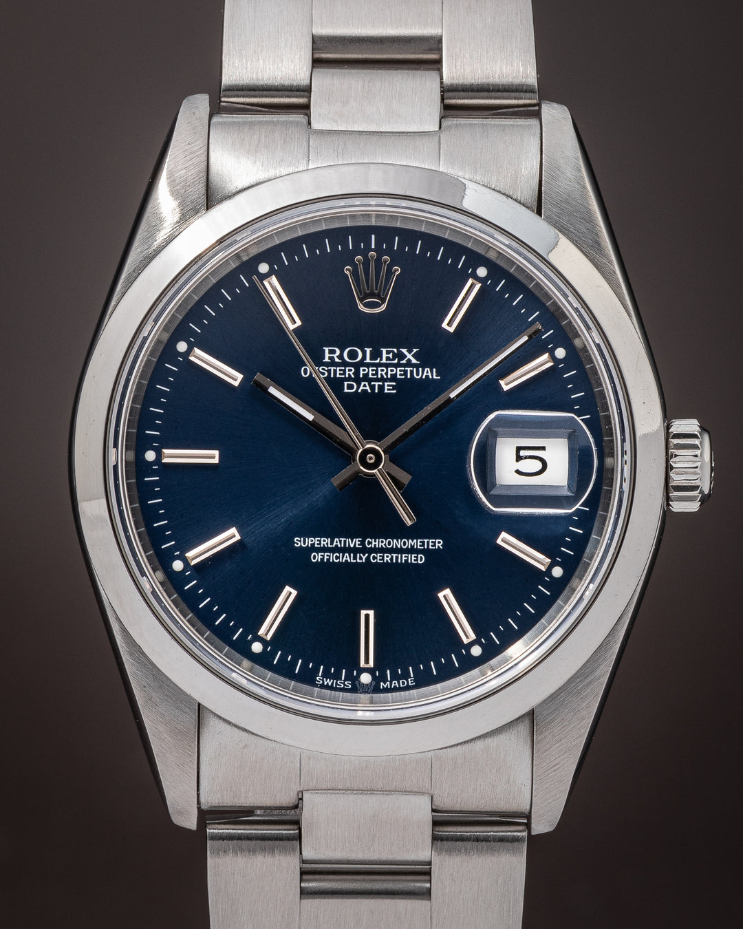 Rolex Stainless Steel Date (15200)