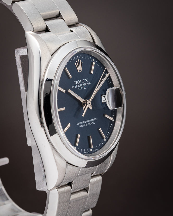 Rolex Stainless Steel Date (15200)