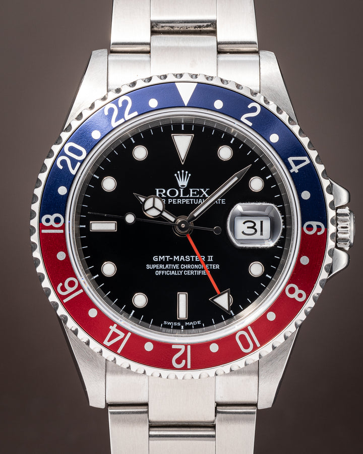 Rolex Stainless Steel GMT-Master II (16710)