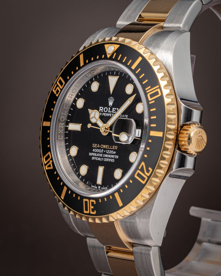 Rolex Stainless Steel and 18k Yellow Gold Sea-Dweller (126603)