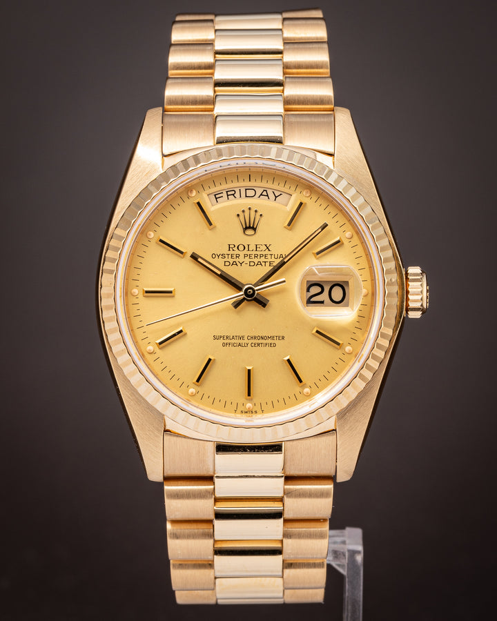 Rolex 18k Yellow Gold Day-Date (18038)