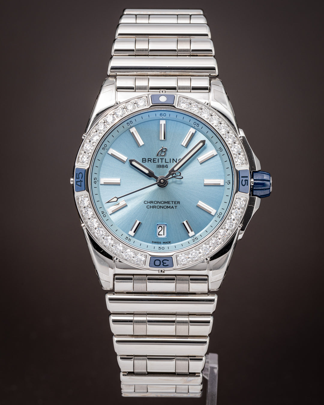 Breitling Stainless Steel Super Chronomat Automatic 38 (A17356) *UNWORN*