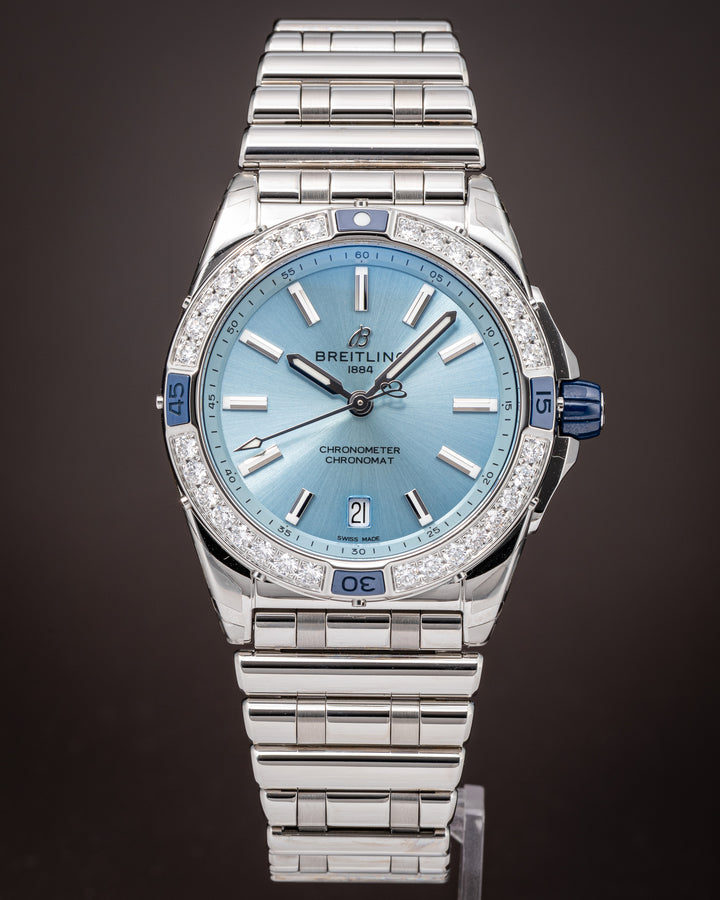 Breitling Stainless Steel Super Chronomat Automatic 38 (A17356) *UNWORN*