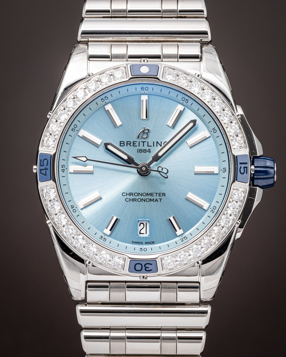 Breitling Stainless Steel Super Chronomat Automatic 38 (A17356) *UNWORN*