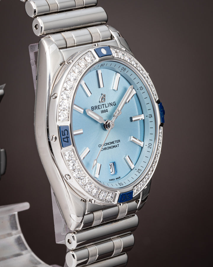 Breitling Stainless Steel Super Chronomat Automatic 38 (A17356) *UNWORN*