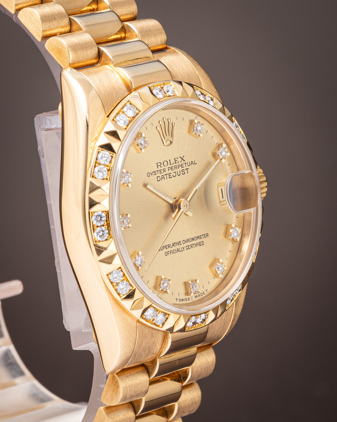 Rolex 18k Yellow Gold Women's Datejust (68258)