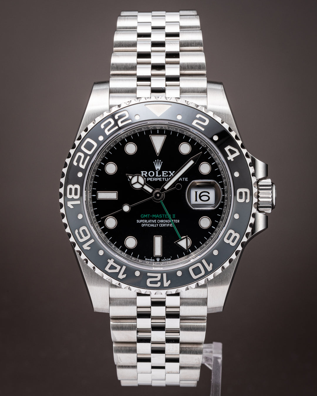 Rolex Stainless Steel GMT-Master II (126710GRNR)