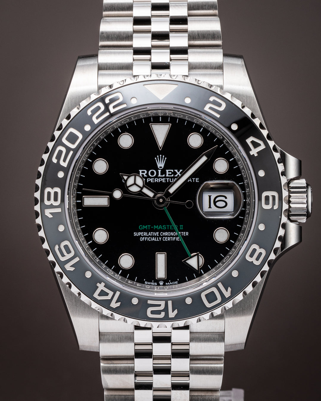 Rolex Stainless Steel GMT-Master II (126710GRNR)