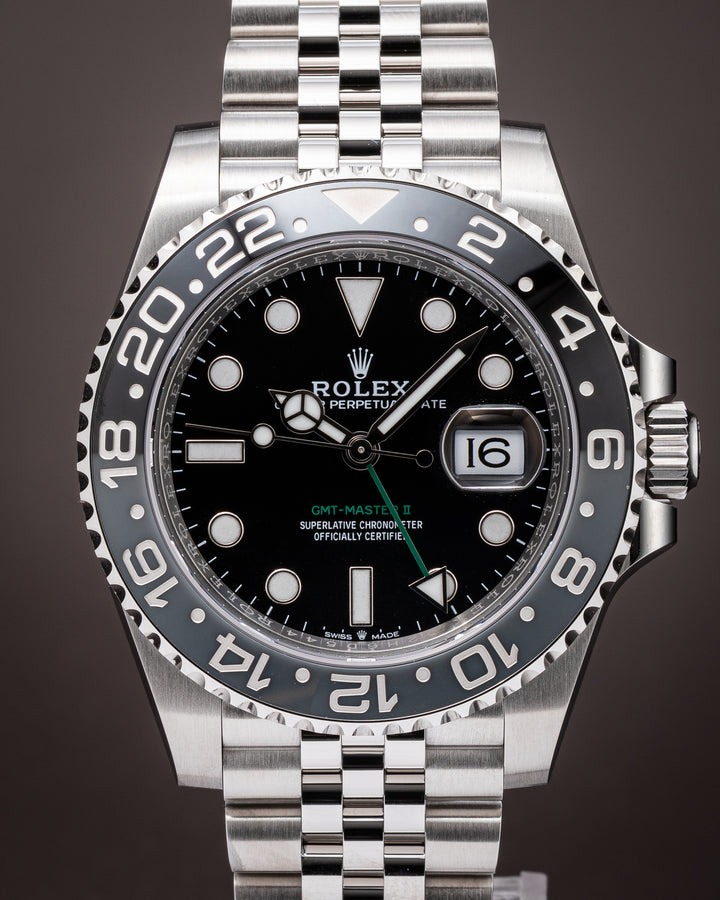 Rolex Stainless Steel GMT-Master II (126710GRNR)