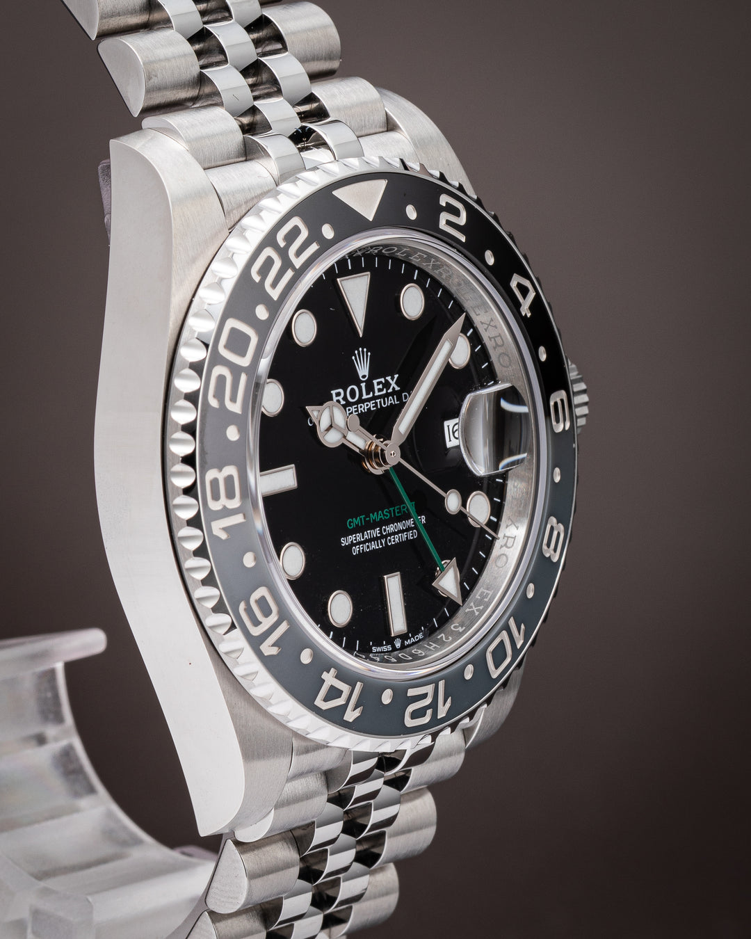 Rolex Stainless Steel GMT-Master II (126710GRNR)