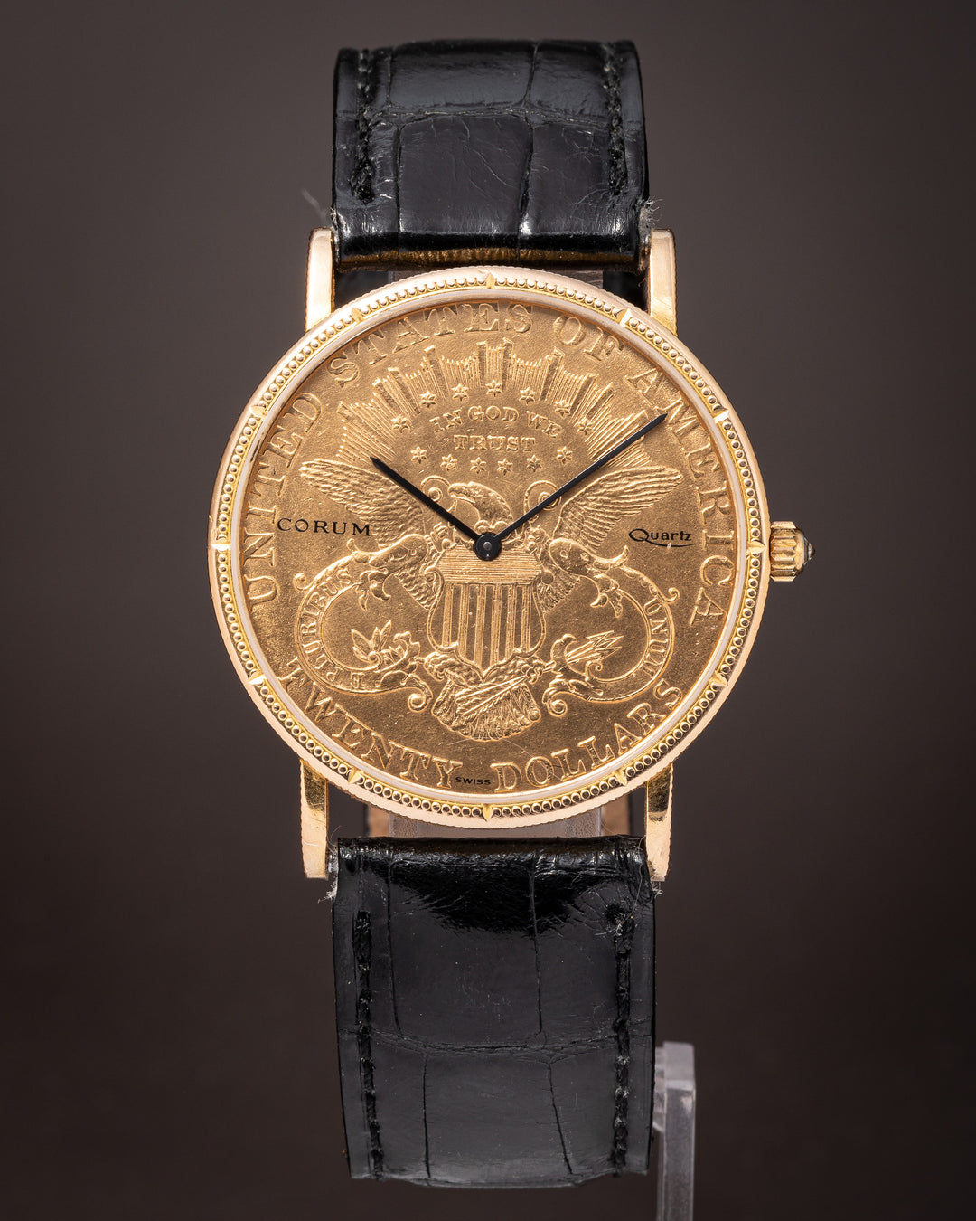 Corum $20 Double Eagle 1893 Gold Coin Quartz Watch