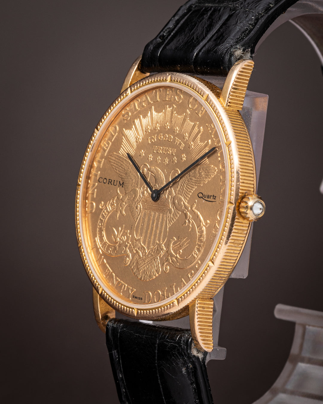 Corum $20 Double Eagle 1893 Gold Coin Quartz Watch