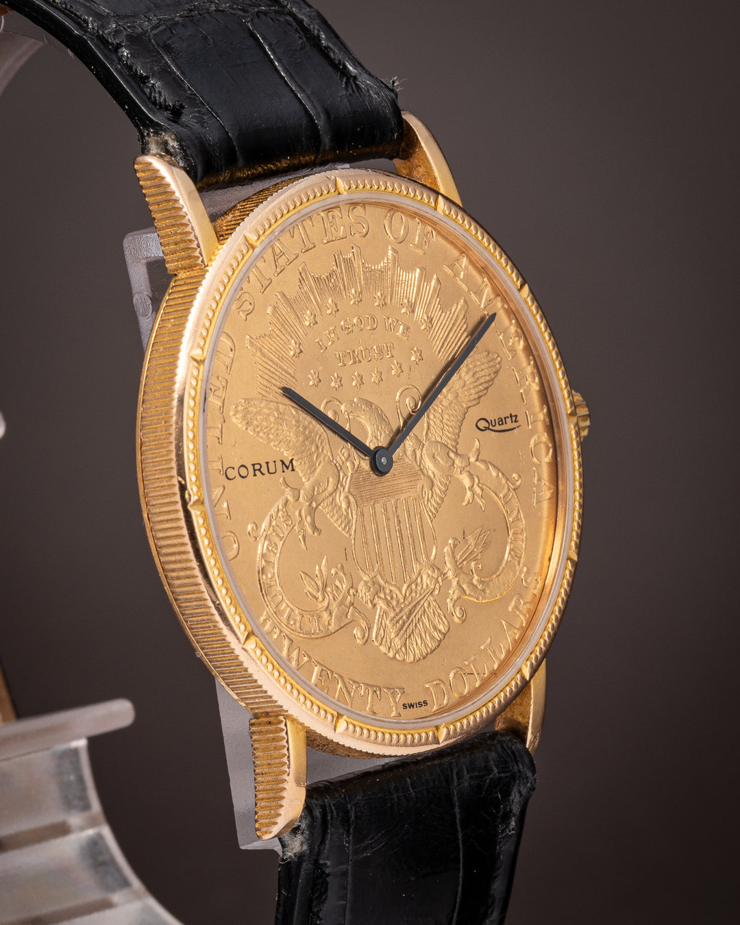 Corum $20 Double Eagle 1893 Gold Coin Quartz Watch