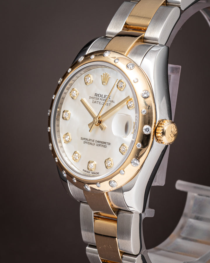 Rolex Stainless Steel and 18k Yellow Gold Women's Datejust (178343)