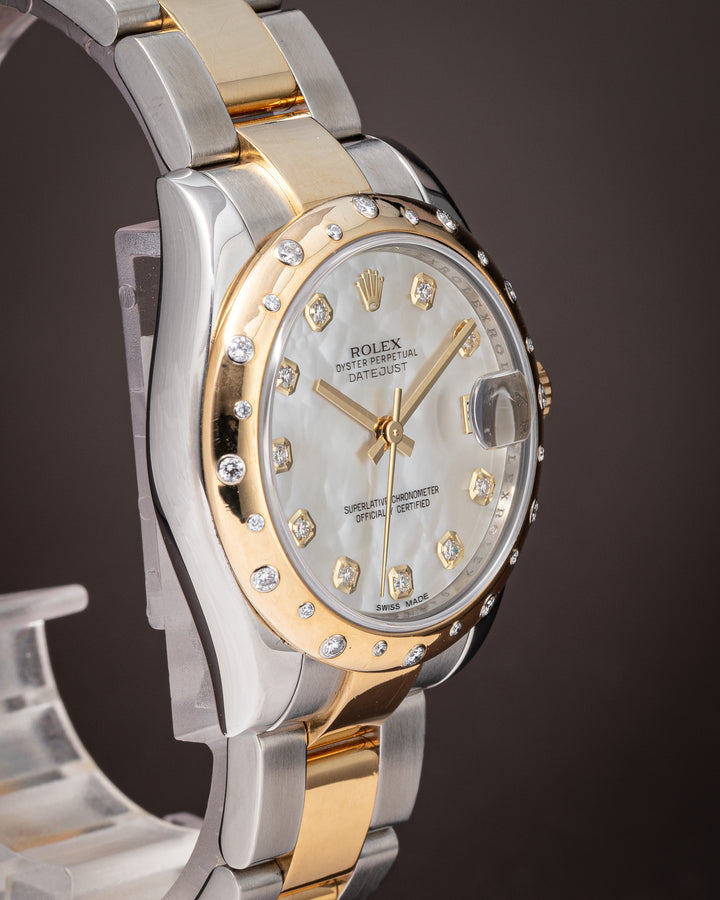 Rolex Stainless Steel and 18k Yellow Gold Women's Datejust (178343)