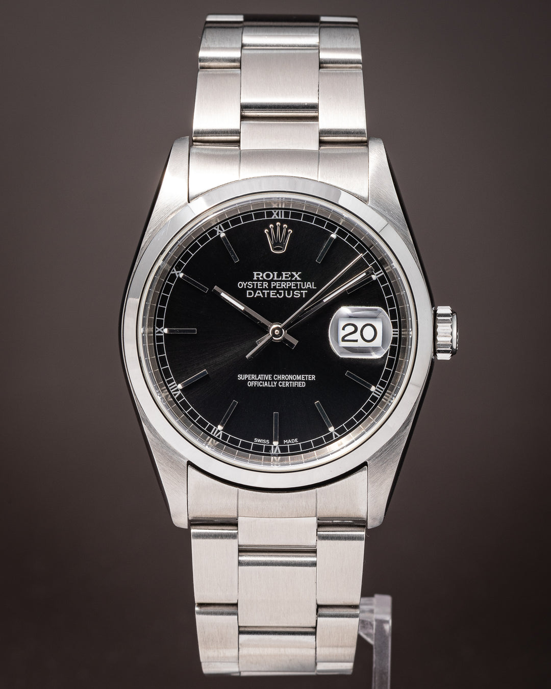 Rolex Stainless Steel Datejust (16200)