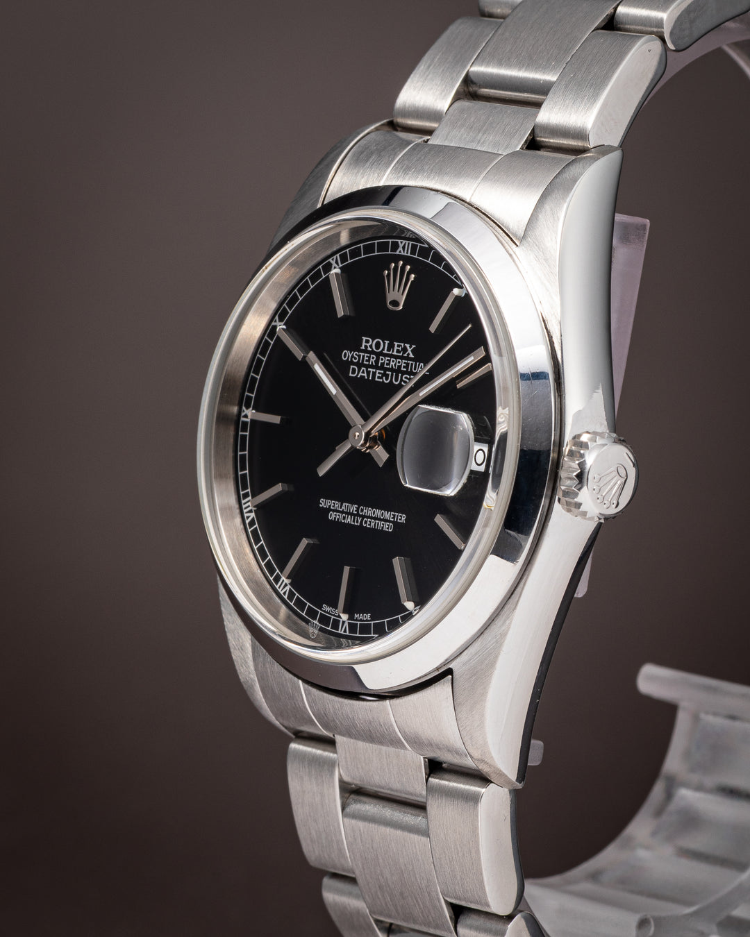 Rolex Stainless Steel Datejust (16200)