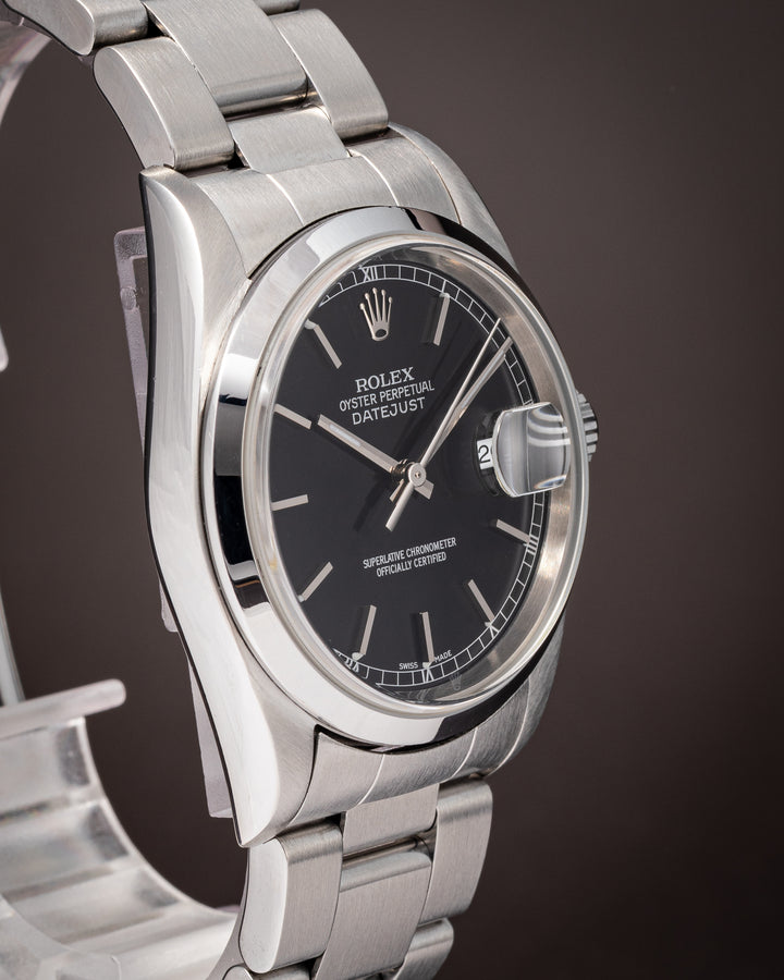 Rolex Stainless Steel Datejust (16200)