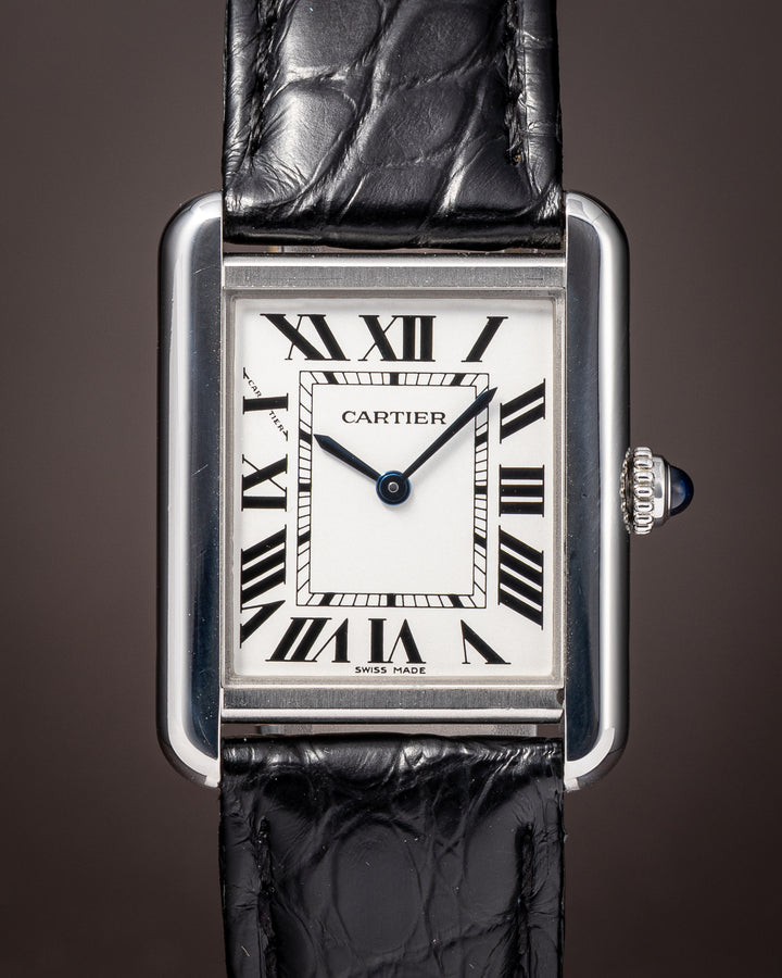 Cartier Stainless Steel Tank Solo Quartz (W5200013)