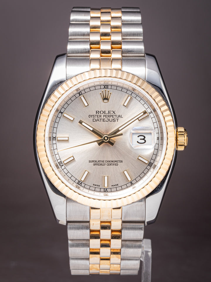 Rolex Stainless Steel and 18k Yellow Gold Datejust (116233)
