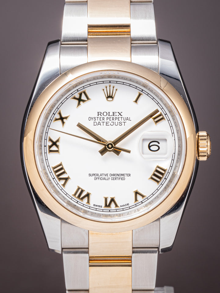 Rolex Stainless Steel and 18k Yellow Gold Datejust (116203)