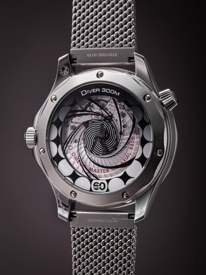 Omega Stainless Steel James Bond 60th Anniversary Seamaster Diver 300M (210.30.42.20.03.002)