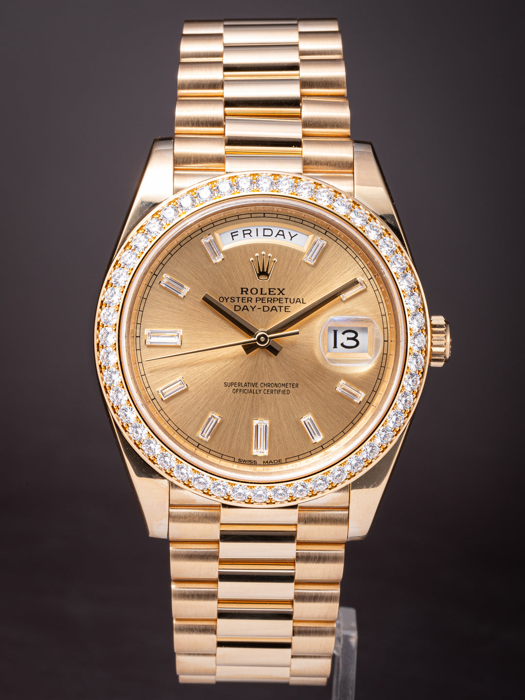 Rolex 18k Yellow Gold Day-Date 40 (228348RBR)