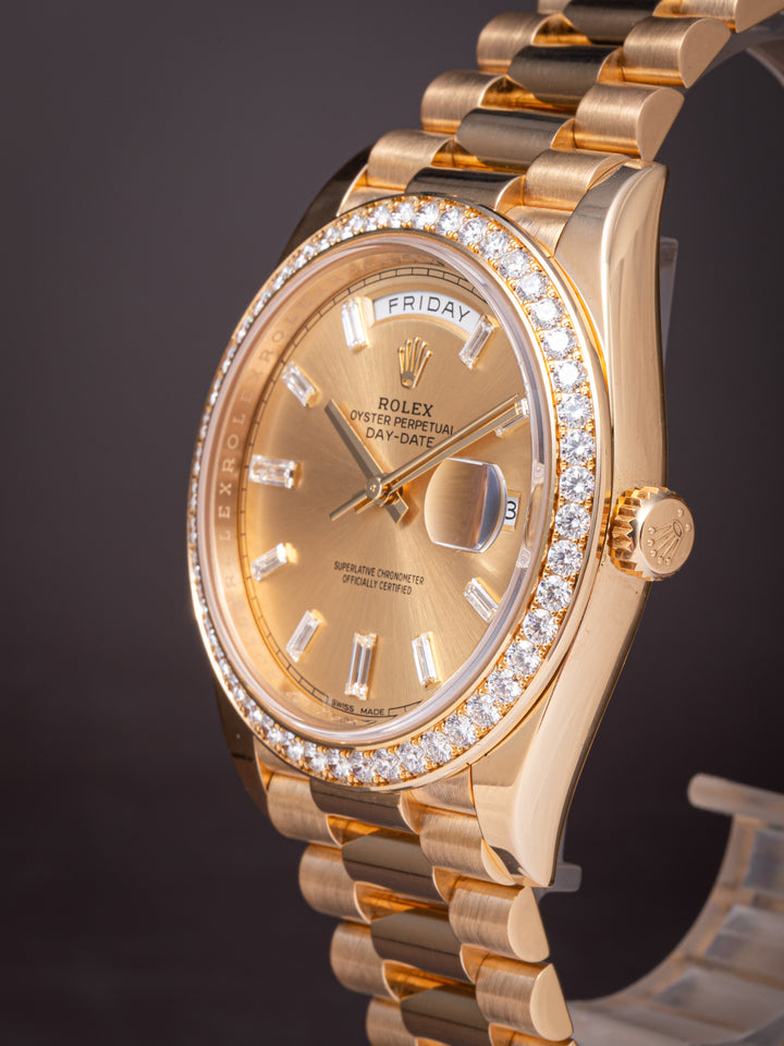 Rolex 18k Yellow Gold Day-Date 40 (228348RBR)