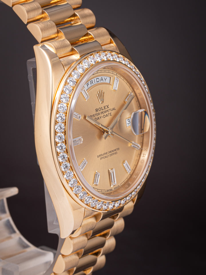 Rolex 18k Yellow Gold Day-Date 40 (228348RBR)