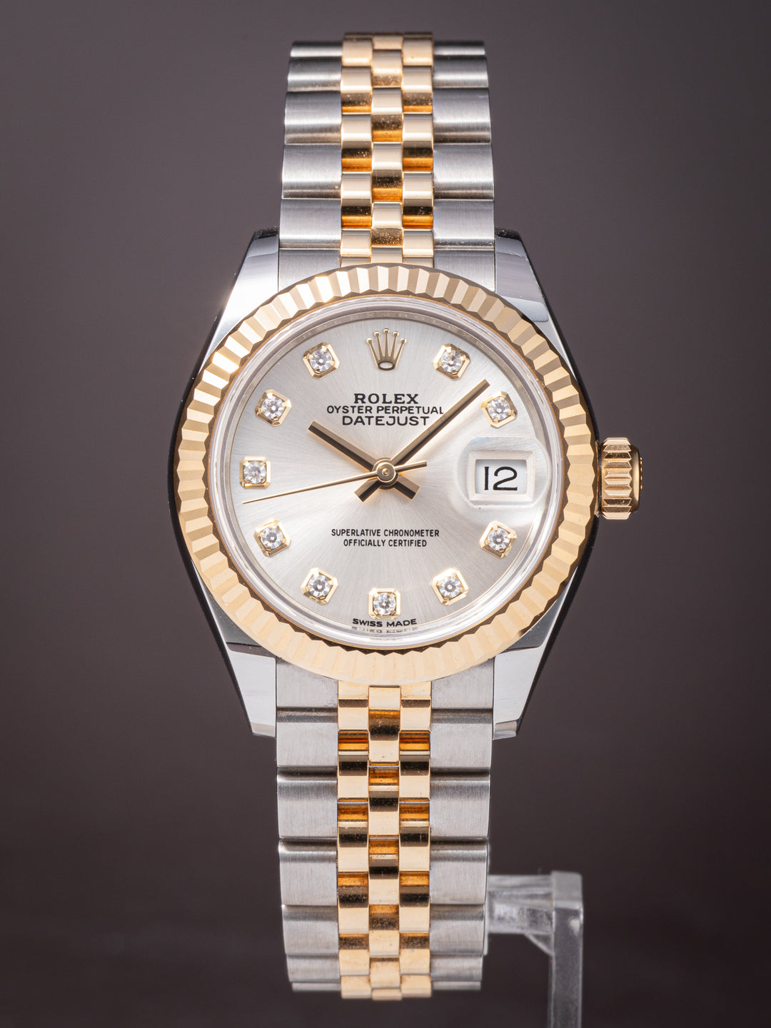 Rolex Stainless Steel and 18k Yellow Gold Women's Datejust (279173)