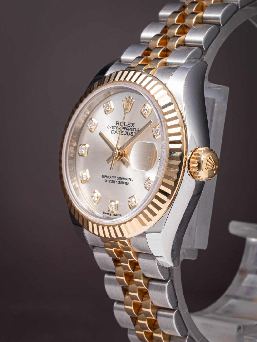 Rolex Stainless Steel and 18k Yellow Gold Women's Datejust (279173)